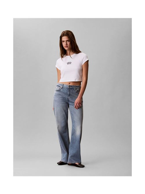 ss seasonal logo baby tee CALVIN KLEIN JEANS | LV047G828GYAF